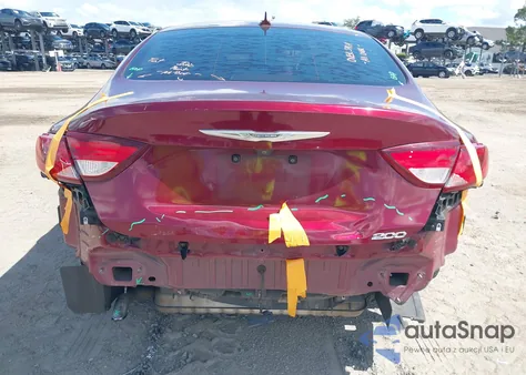 2017 Chrysler 200 Limited Platinum from USA, damaged, VIN 1C3CCCAB4HN504818
